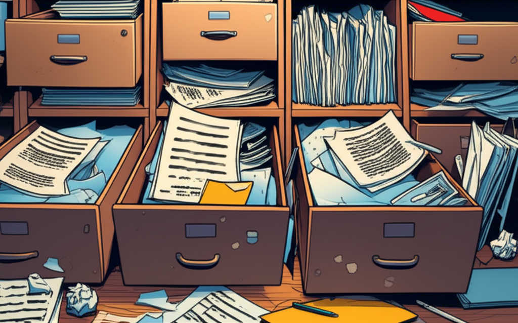 Scattered documentation visualization